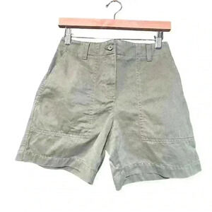 JONES NEW YORK Tailored Chino Mom Mid Rise 5" Inseam Shorts Women Size 2P